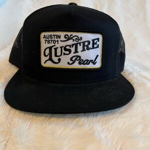 Black Lustre Pearl Trucker Hat